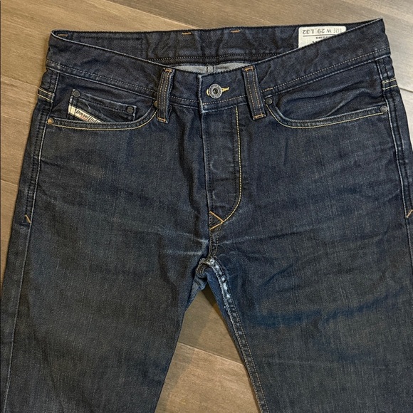 Diesel Viker Dark Wash Jeans SZ 29/32 distressed - Picture 5 of 14